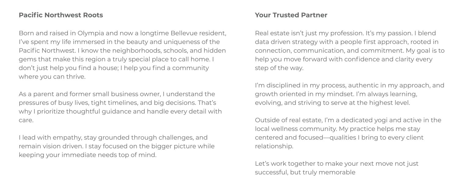 website bio 2